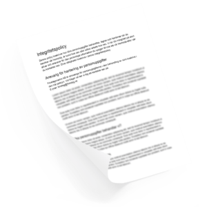 integritetspolicy mall